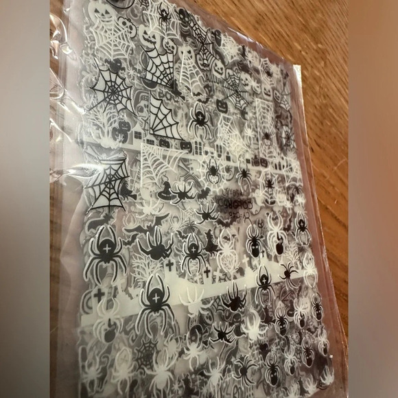 6pcs Glow-In-The-Dark Halloween Nail Art Stickers - Self-Adhesive, Reusa… - Picture 9 of 9